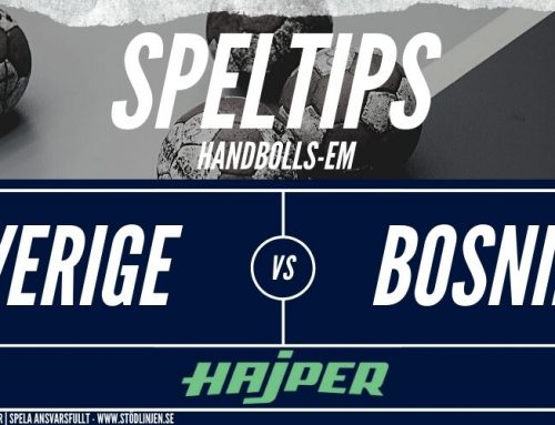 SPELTIPS 13/1: Handbolls-EM | Sverige – Bosnien