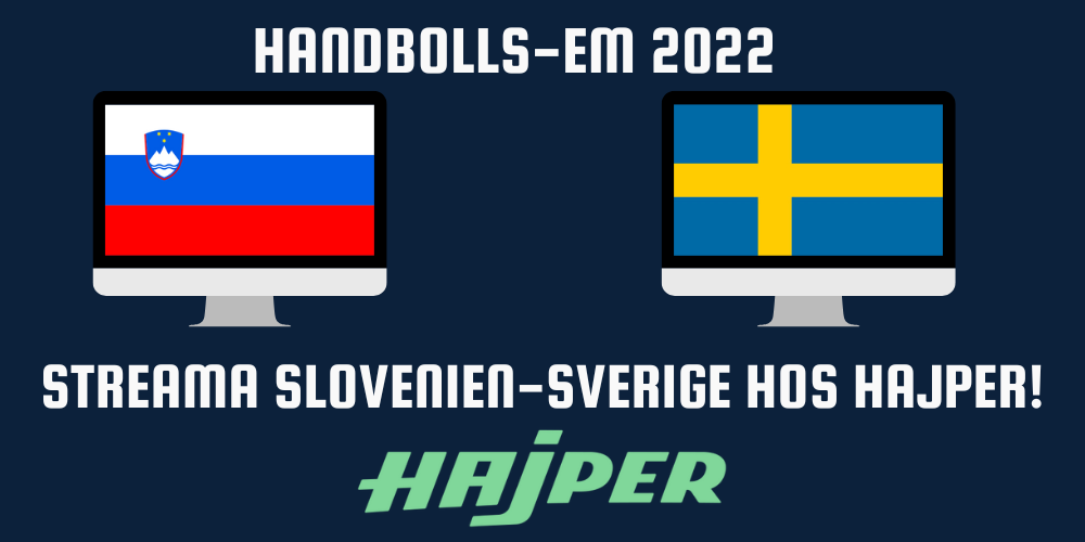 Streama handbolls EM 2022 hos Hajper