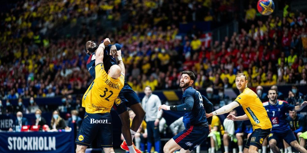 Sverige mot Frankrike handbolls-EM 2024