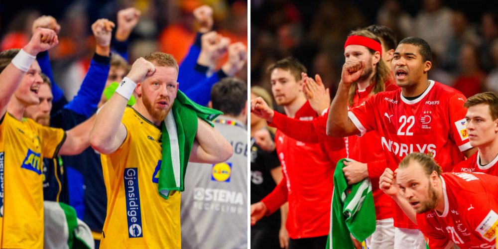 Sverige till semifinal handbolls-EM 2024