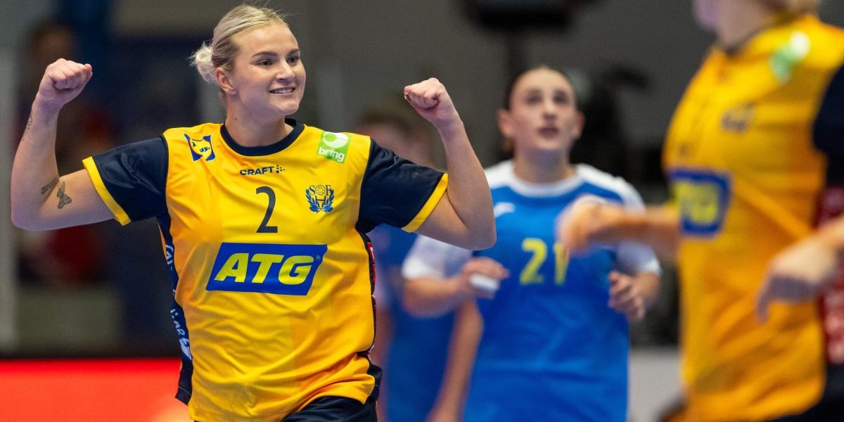 Sverige mot Litauen EM kval handboll damer